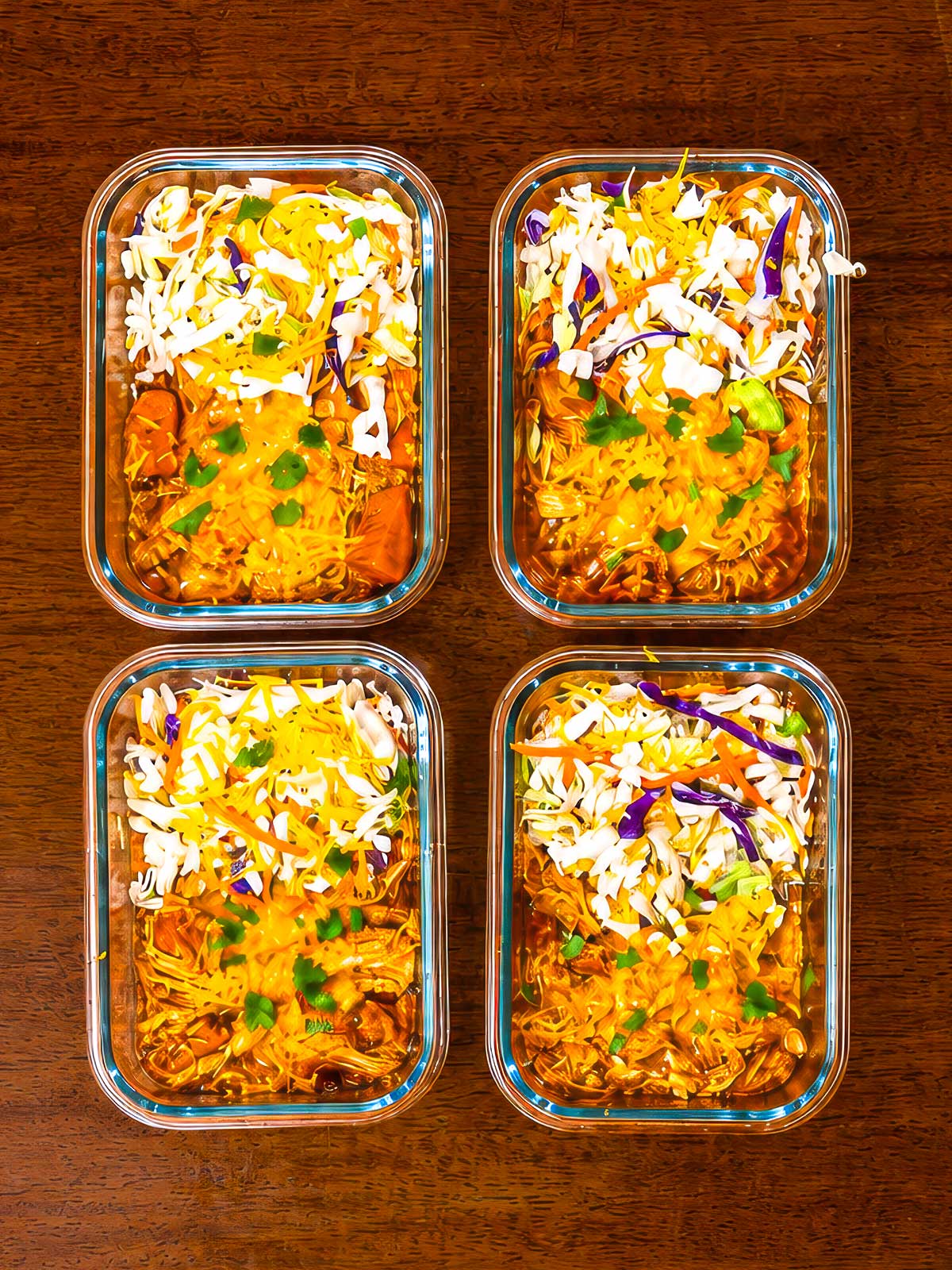 High-protein Flexible Feasts recipe spread