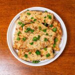 Air fryer Italian herb cod fillet &ndash; crispy seasoned fish ready to serve