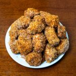 Baked chicken nuggets &ndash; high-protein healthy alternative to fried fast food
