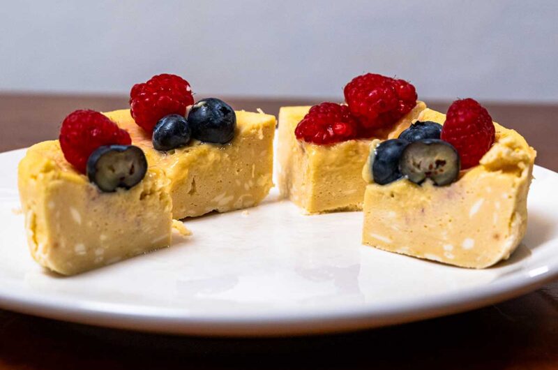 Microwave Protein Cheesecake