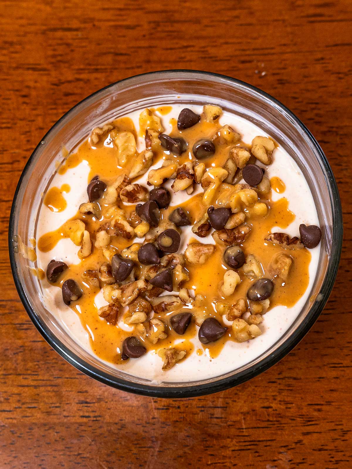 Cottage cheese peanut butter mousse &ndash; creamy high-protein dessert made with Greek yogurt