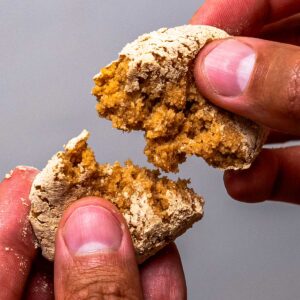 Low calorie protein energy balls card – high-protein healthy snack recipe