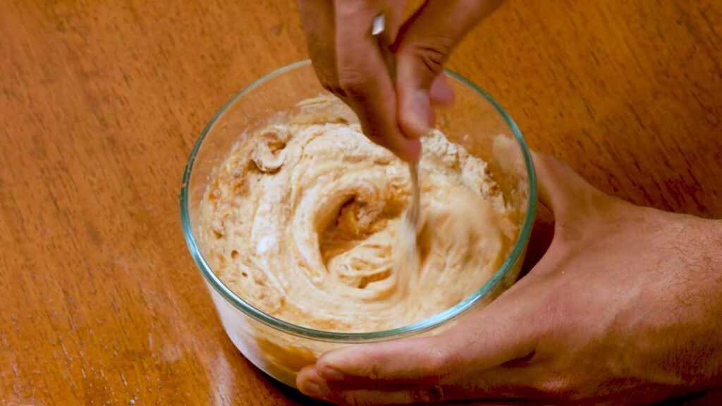 Making pumpkin spice protein yogurt bowl -- step by step preparation