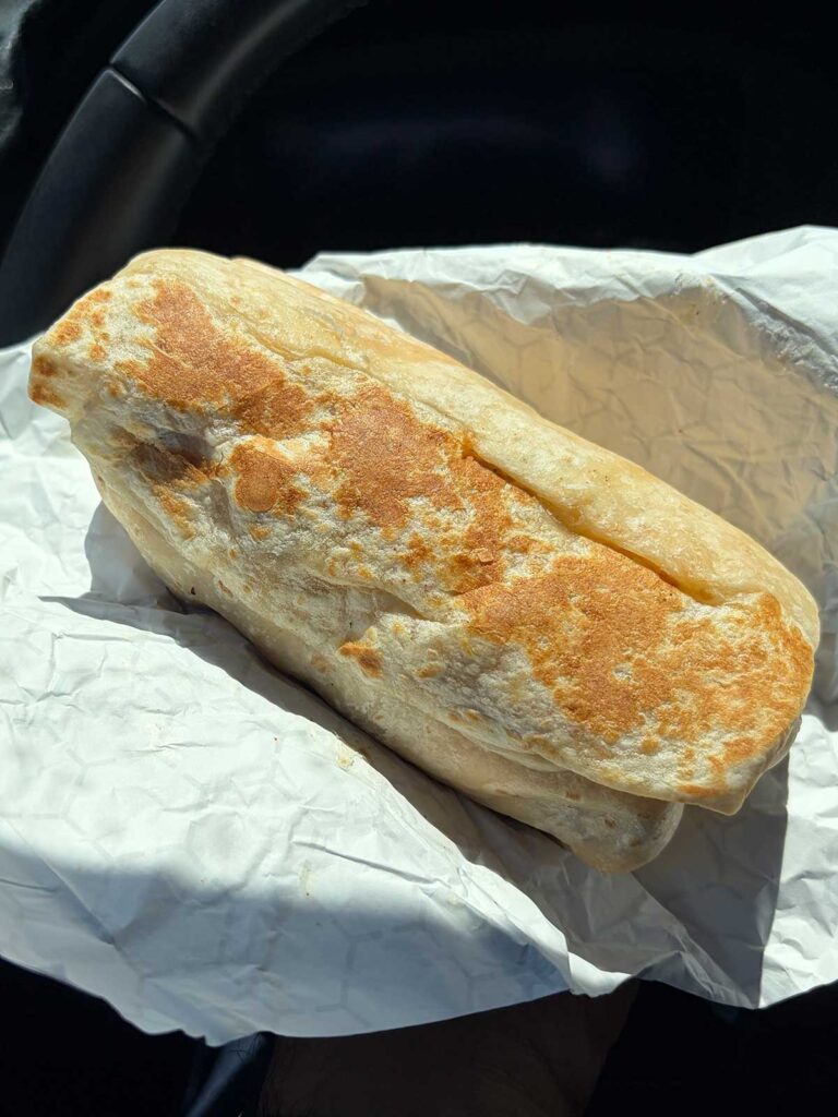 EggBred Seal Beach breakfast sandwich