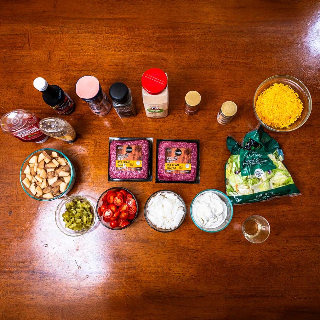 Big Mac protein bowls recipe &ndash; high-protein lunch with burger-inspired flavors