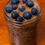 Blueberry vanilla protein smoothie recipe &ndash; high-protein easy smoothie with blueberries