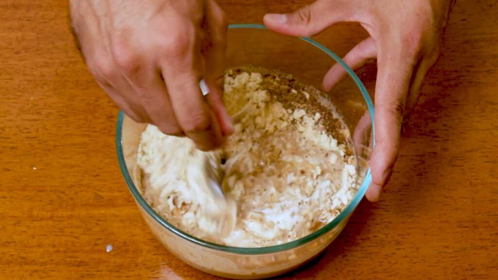 Vanilla latte protein overnight oats – creamy high-protein morning meal
