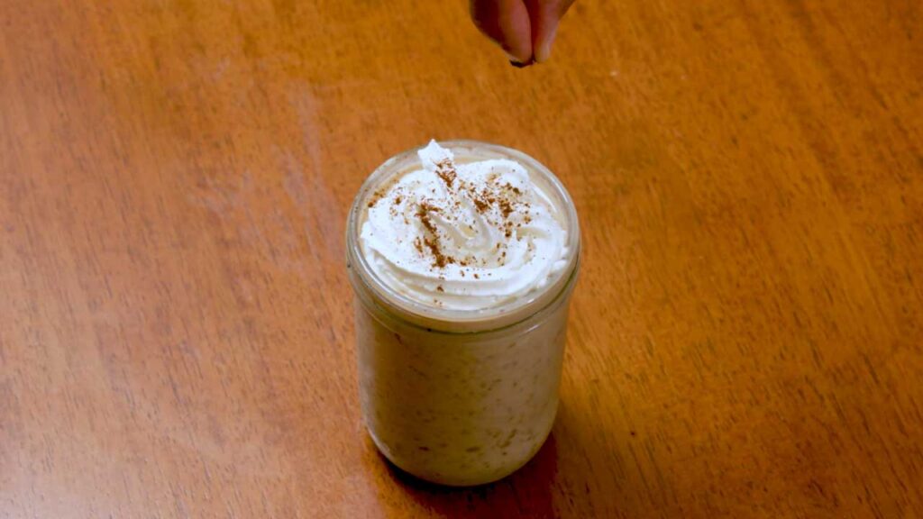 Vanilla latte protein overnight oats – easy high-protein make-ahead breakfast
